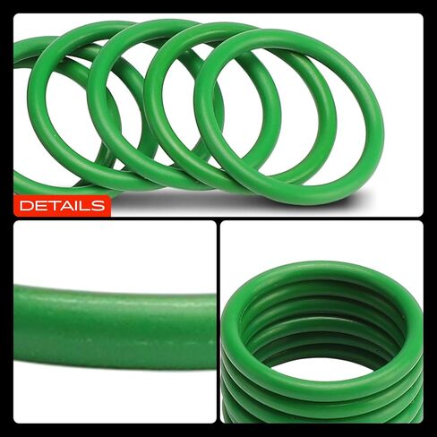 A-Premium Universal AC System Repair Kit, Exact ID (14.99±0.23mm) Exact CS (1.78±0.08mm), HNBR, 100Pcs in Saudi Arabia