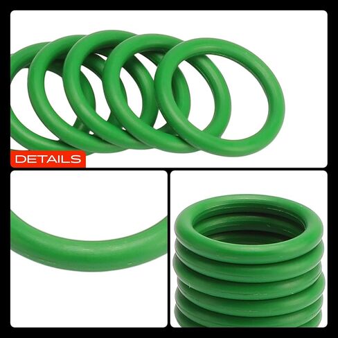 A-Premium Universal AC System Repair Kit, Exact ID (10.67±0.13mm) Exact CS (1.78±0.08mm), HNBR, 100Pcs in Kuwait