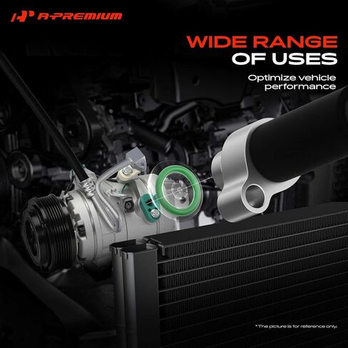 A-Premium Universal AC System Repair Kit, Exact ID (7.62±0.13mm) Exact CS (1.78±0.08mm), HNBR, 100Pcs in Saudi Arabia