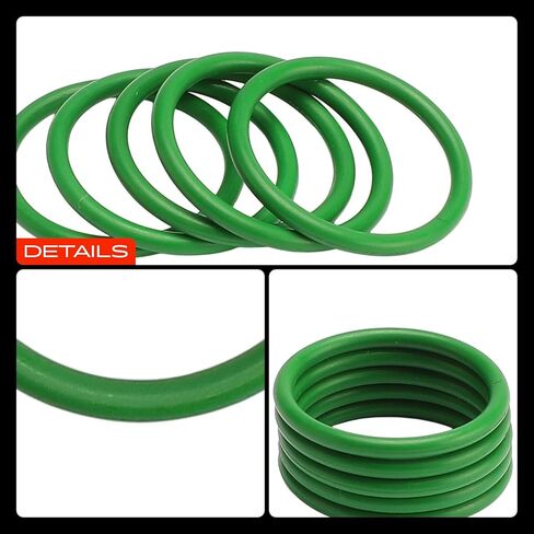 A-Premium Universal AC System Repair Kit, Exact ID (16.76±0.23mm) Exact CS (1.78±0.08mm), HNBR, 100Pcs in Saudi Arabia