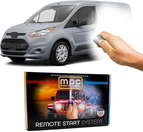 MPC Factory Remote Activated Remote Start Kit Compatible with 2014-2018 Ford Transit Connect - Plug & Play in Saudi Arabia