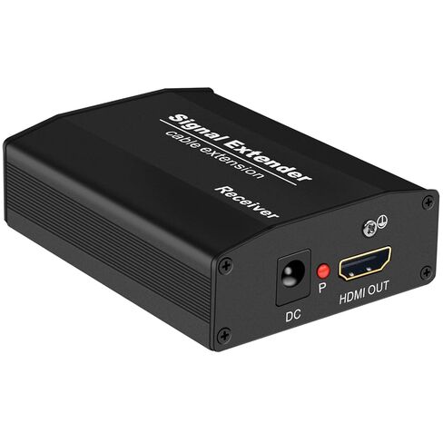 LornCeng HDMI Extender Over Fiber Optic HDMI Extension Balun Adapter 1080P@60Hz Full HD Uncompressed Transmission up to 20km Over Singlemode Fiber, Support All System in Saudi Arabia