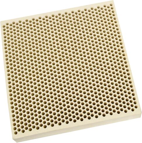 Honeycomb Ceramic Block Square w/ 1,050 Holes (2 mm Diameter) 100 mm x 100 mm x 21 mm Jewelry Soldering Tool in Saudi Arabia