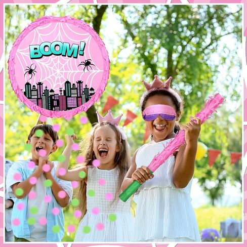 4 Pcs Green Turtle Piñata Birthday Decorations 12.6 x 3.1'' Turtle Pinata Party Favors Set with Batting Stick Eye Mask Blindfold and Confetti for Cartoon Movie Party Decorations Animal Game Props in Saudi Arabia