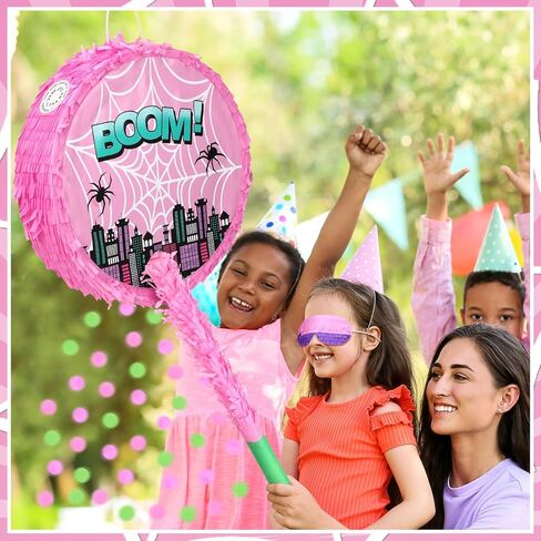 4 Pcs Green Turtle Piñata Birthday Decorations 12.6 x 3.1'' Turtle Pinata Party Favors Set with Batting Stick Eye Mask Blindfold and Confetti for Cartoon Movie Party Decorations Animal Game Props in Saudi Arabia