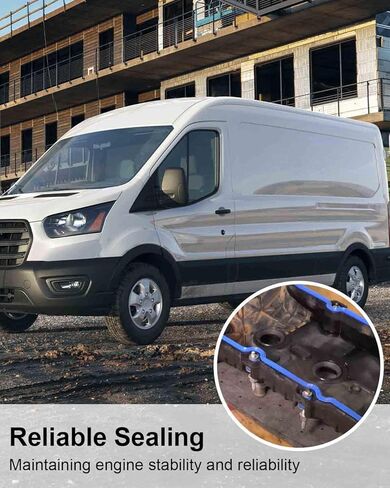 VS50879R غطاء صمام المحرك مجموعات ربط السيراميك الارضي مناسبة لفورد F150 ترانزيت 150 250 350 إكسبيديشن لينكولن نافيجيتور 3.5L توربو استبدال GS33868 BR3Z6C535A in Saudi Arabia