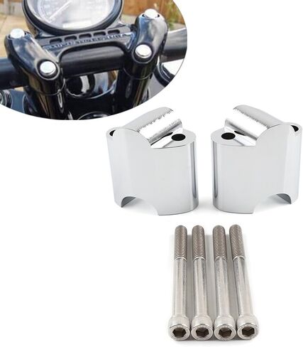 GZYF ارتفاع المقود 2 "المشبك الناهضون جبل طقم تمديد CNC كروم ل هارلي للرياضي 48 XL1200X/XL1200XS خاص 2010 + دراجة نارية in Kuwait