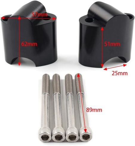 GZYF ارتفاع المقود 2 "المشبك الناهضون جبل طقم تمديد CNC كروم ل هارلي للرياضي 48 XL1200X/XL1200XS خاص 2010 + دراجة نارية in Kuwait