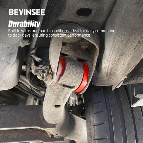 جلبة التعليق الخلفي من Bevinsee متوافقة مع Ford Fiesta 2011-2018 رقم قطعة جلبة الشعاع الخلفي 1805815 in Saudi Arabia