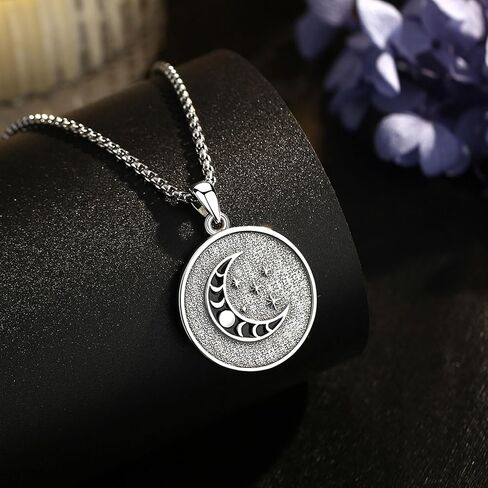 Vito Sterling Silver Caduceus Necklace for Women, RN Necklace Stethoscope Nurse Pendant Nurse Themed Jewelry Gifts for Doctor Graduation Medical Students, 22+2" in Kuwait