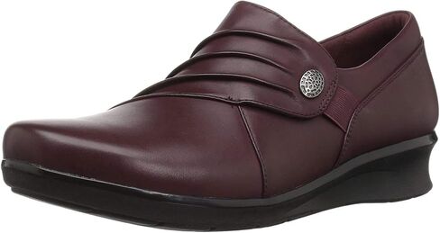 حذاء نسائي من Clarks Hope Roxanne Loafer - جلد أسود - - 9 M US in Kuwait