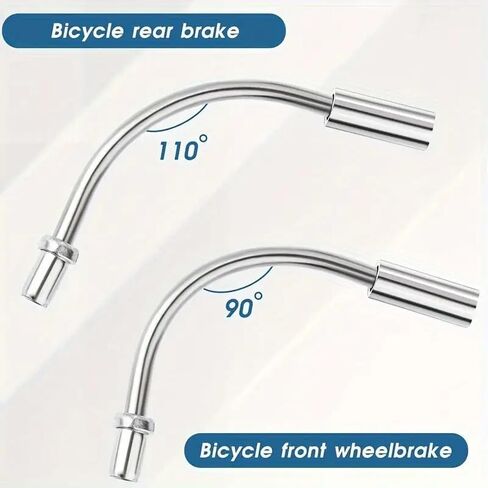 2Sets V Brake Noodles Cable Guide Bend Tube Pipe Sleeves Protector Hose Brake Noodle Bicycle Parts For Mountain Bike in Saudi Arabia