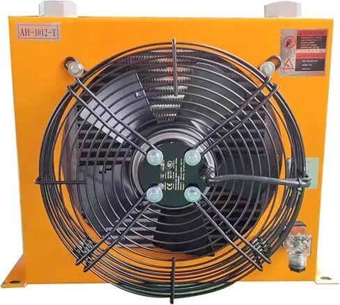 AH1012T-CA Hydraulic Air Cooler Temperature Controlled Oil Cooling Heat Exchanger Radiator 100L/min Widely Applicable(AC220) in Saudi Arabia