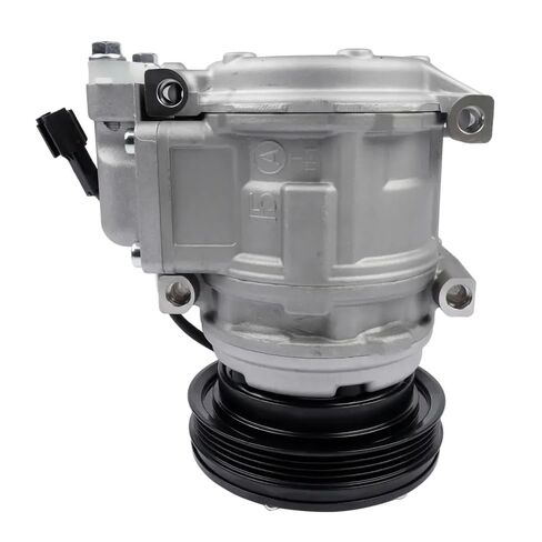 AC Compressor with Clutch AP01 Compatible with DL200 Wheel Loader Fits Excavator Models 2208-6013B in Kuwait