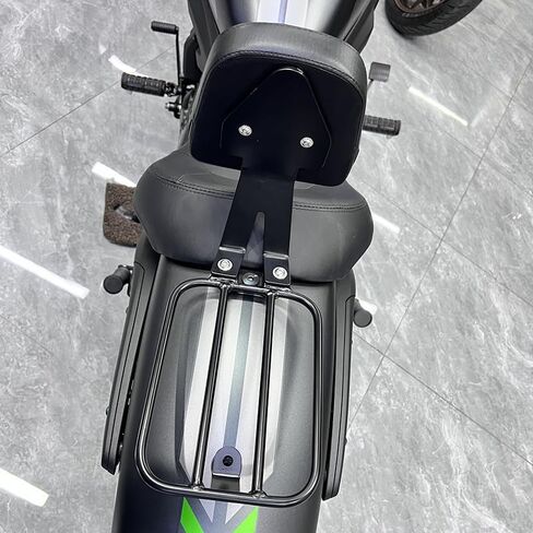 مسند ظهر لسائق الدراجة النارية مع رف أمتعة سيسي بار لـ K-awasaki Vulcan S 650 2015-2025 ملحقات رف البضائع الخلفية للدراجة النارية in Kuwait