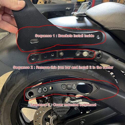 مسند ظهر للركاب لسائقي الدراجات النارية سيسي بار مسند ظهر قابل للتعديل لـ K-awasaki Vulcan S 650 2015-2025 مع رف أمتعة قابل للطي للدراجة النارية in Kuwait