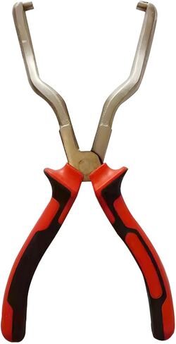 Fuel Line Plier, Quick Disconnect Release Removal Tool, Petrol Hose Clamp Clip Pliers, Fuel Line Disconnect Tool, Car Pipe Clip Repair Tool, Automotive Tools for Most Cars (Green/Black) in Saudi Arabia