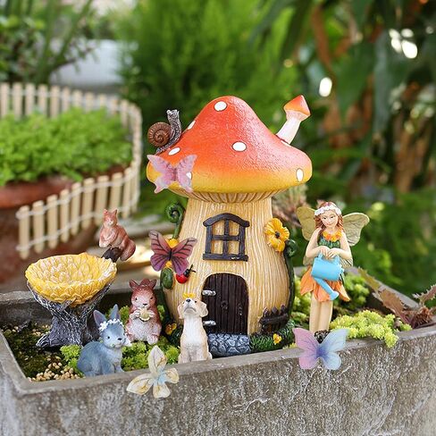 90Pcs Resin Butterflies 3D Miniature Dollhouse Accessories, Waterproof Tiny Charms for Fairy Garden, Scrapbooking & DIY Crafts with Window Envelope Packaging (Assorted Colors) in Kuwait