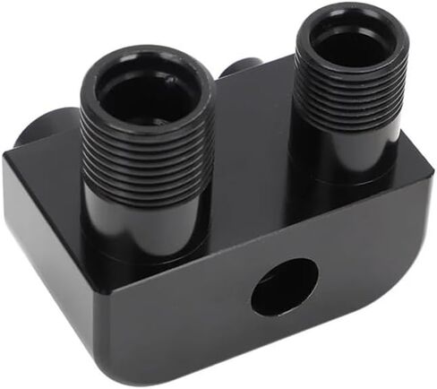 Suitable for L86 L83 engine replacement air conditioning line compressor adapter block Replacement accessories(SLIVER) in Saudi Arabia