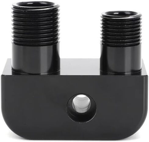 Suitable for L86 L83 engine replacement air conditioning line compressor adapter block Replacement accessories(SLIVER) in Saudi Arabia