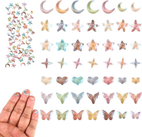 90Pcs Resin Butterflies 3D Miniature Dollhouse Accessories, Waterproof Tiny Charms for Fairy Garden, Scrapbooking & DIY Crafts with Window Envelope Packaging (Assorted Colors) in Kuwait