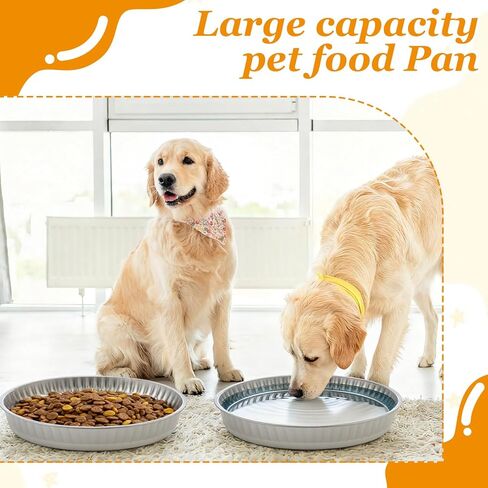 Zonon 3 Pcs Galvanized Steel Pan 3 Gallon Galvanized Drain Pan for Feeder Livestock, Oil Change Bright Zinc Corrosion-Resistant Finish in Saudi Arabia