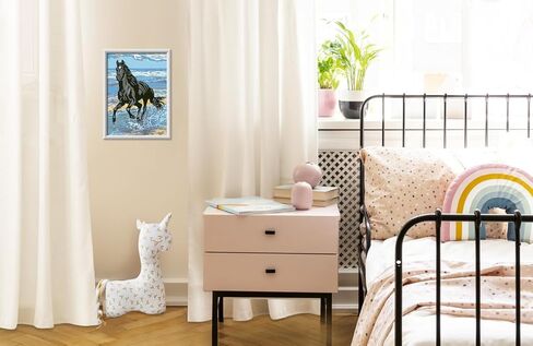 Ravensburger - مجموعة طلاء CreArt لحصان الشاطئ بالأرقام | أعمال فنية ممتعة وسهلة للأطفال بعمر 11 عامًا فما فوق | فكرة هدية مبتكرة لأعياد الميلاد والعطلات in Saudi Arabia