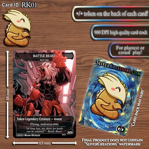 Magic The Gathering [Invincible Proxy Set: Battle Beast’s Escape!] 3-Card Pack – Scourge of The Twin Galaxies in Saudi Arabia