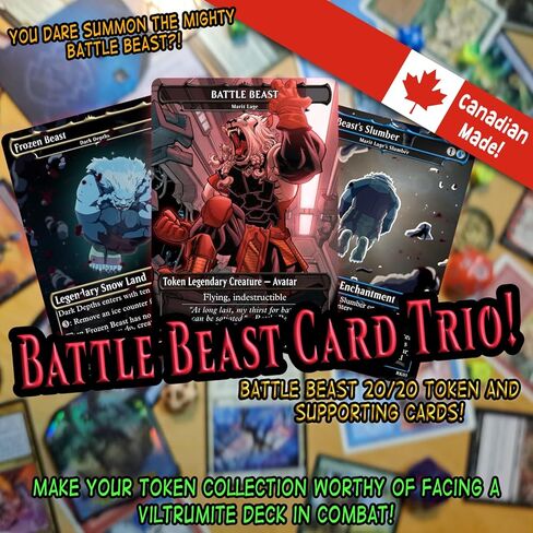 Magic The Gathering [Invincible Proxy Set: Battle Beast’s Escape!] 3-Card Pack – Scourge of The Twin Galaxies in Saudi Arabia