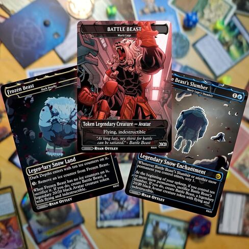 Magic The Gathering [Invincible Proxy Set: Battle Beast’s Escape!] 3-Card Pack – Scourge of The Twin Galaxies in Saudi Arabia