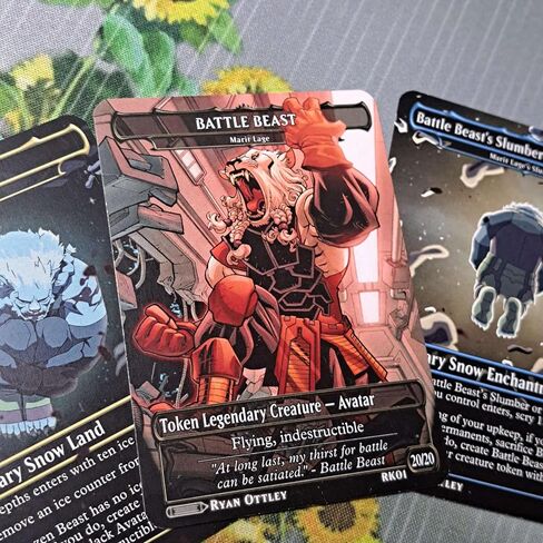 Magic The Gathering [Invincible Proxy Set: Battle Beast’s Escape!] 3-Card Pack – Scourge of The Twin Galaxies in Saudi Arabia