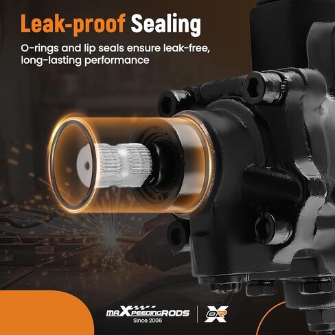 صندوق تروس توجيه كهربائي maxpeedingrods 27-6502 لكاديلاك فليتوود/كاليه/ديفيل/إلدورادو/الهيكل التجاري 1965-1976, 276502 in Kuwait