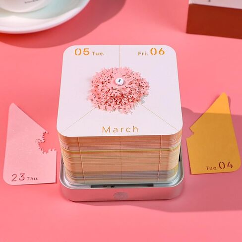 SIWEME 3D Calendar 2026 Paper Art Memo Pad,Tear-Away 3D Desk Time Piece Calendar DIY Note for Record, Bookmark, Gift & Office Decor (Owl) in Kuwait