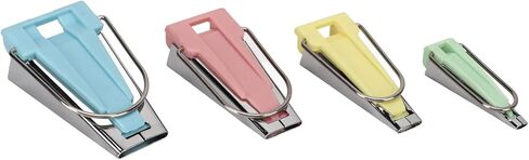 Keenso Set of 4 Stainless Steel Bias Tape Maker Machine for Fabric Sewing, Durable Quilting Tool Kit for Craft Enthusiasts, 4 Sizes, for Various Sewing Projects in Saudi Arabia