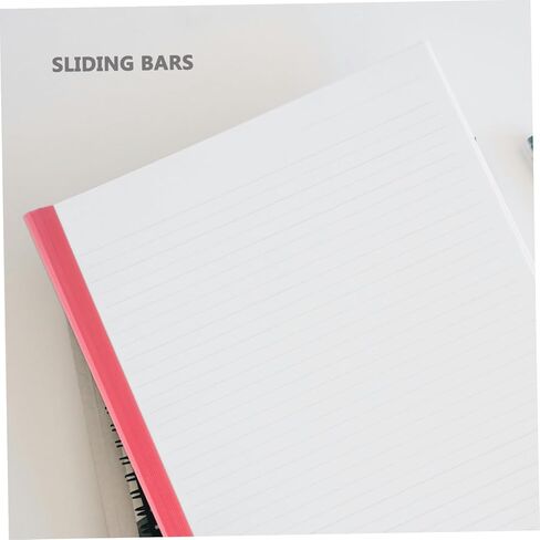 DOITOOL 30pcs Report Covers Sliding Bar Tie Rod Clip Book Slide Binders Plastic Binder Supplies in Saudi Arabia