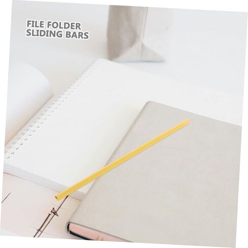 DOITOOL 30pcs Report Covers Sliding Bar Tie Rod Clip Book Slide Binders Plastic Binder Supplies in Saudi Arabia