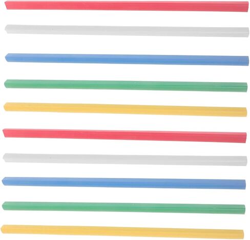 Veemoon 50pcs Tie Rod Clips Plastic Slide Binder for Binder Slider Rods Binding Bar in Saudi Arabia