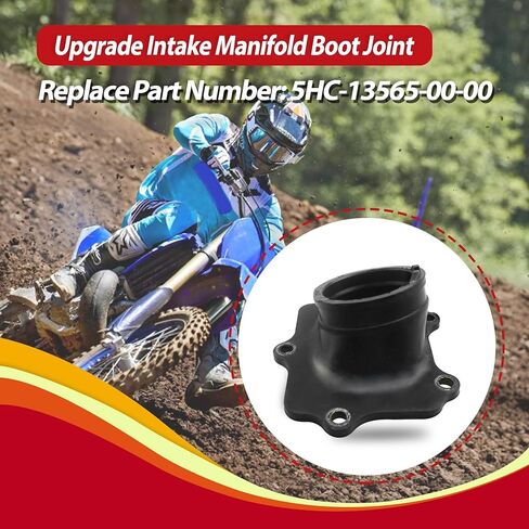 Upgrade Intake Manifold Boot Joint Fit for Yamaha YZ250 2000-2001 Replace 5HC-13565-00-00 in Saudi Arabia