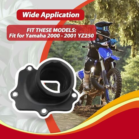 Upgrade Intake Manifold Boot Joint Fit for Yamaha YZ250 2000-2001 Replace 5HC-13565-00-00 in Saudi Arabia