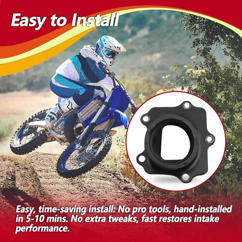 Upgrade Intake Manifold Boot Joint Fit for Yamaha YZ250 2000-2001 Replace 5HC-13565-00-00 in Saudi Arabia