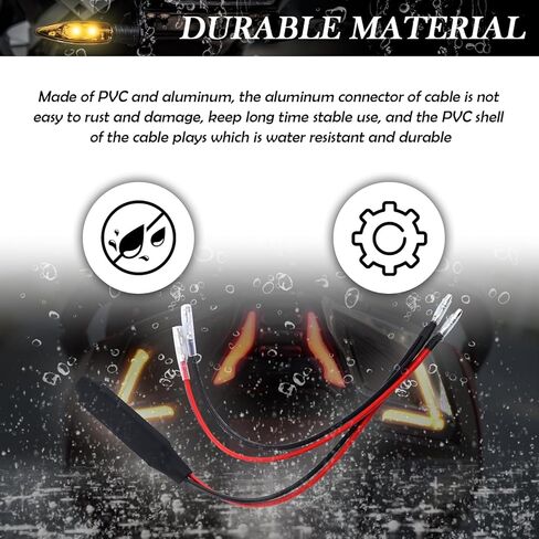 4PCS Motorcycle Load Resistors LED Turn Signal,LED Resistor Turn Signal for Decoding Abnormal Flicker Problem,12V 10W LEDs Turns Signals Resistor Decoder Motorcycle Accessories in Saudi Arabia
