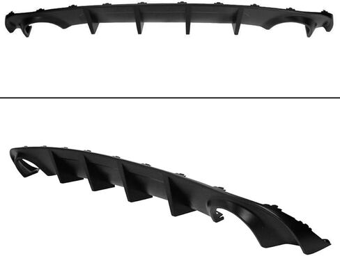 مصد الشفة الخلفي الناشر الخلفي الشفة المفسد متوافق مع قاعدة دودج تشارجر وSXT 2015-2023 الناشر المصد الخلفي (نمط أسود غير لامع) in Kuwait