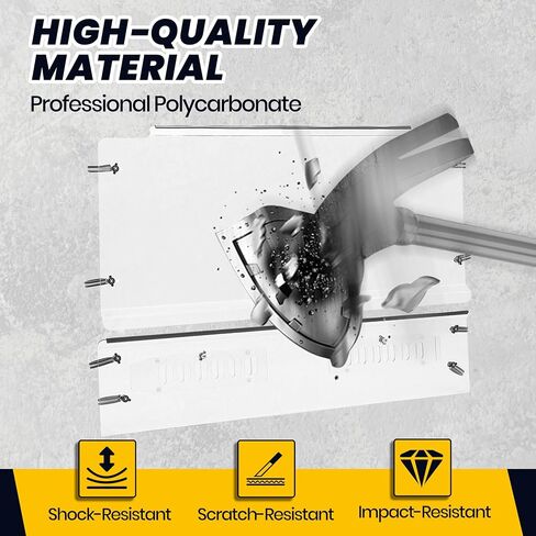 HECASA Front Full Windshield Compatible with Kubota RTV X900 X1120 X1130 X1140 Vented Clear Windscreen Plastic in Saudi Arabia