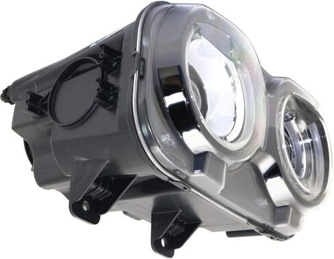 CarLights360: لمجموعة مصابيح أمامية دودج تشالنجر 2015 16 17 2018 جانب الركاب معتمدة من DOT لزخرفة CH2503267: in Saudi Arabia