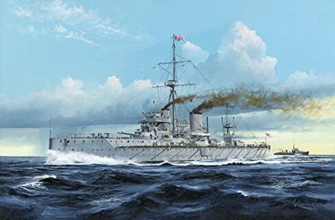عازف البوق سفينة حربية بريطانية من طراز HMS Dreadnought الحرب العالمية الأولى 1915 (مقياس 1/350) in Saudi Arabia
