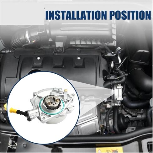 Brake Vacuum Pump 11667556919 456578 Compatible For Peugeot And Citroen C4 DS3 1.6T / Compatible For MINI And Cooper R55 R56 R57 in Saudi Arabia
