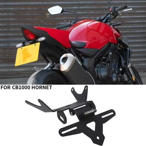 for CB1000 Hornet CB 1000 Hornet SP 2025 Motorcycle Rear License Plate Frame with Lightweight Rear Wing Eliminator License Plate (No Logo) in Saudi Arabia