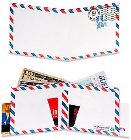 mighty wallet Tiger Warrior Tyvek Wallet | Paper Wallet | micro wallet | minimalist wallet in Kuwait