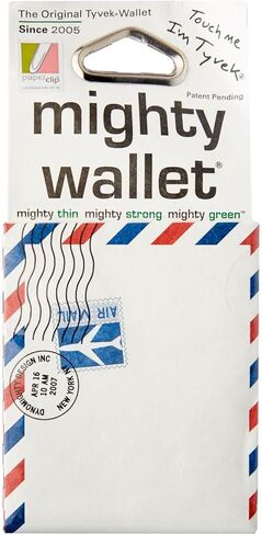 mighty wallet Tiger Warrior Tyvek Wallet | Paper Wallet | micro wallet | minimalist wallet in Kuwait