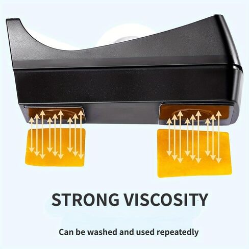 Desktop Tape Dispenser Non Skid Base with Transparent Invisible Tape and 8pcs Replacement Cores for Wrapping Home School Office Supplies in Saudi Arabia